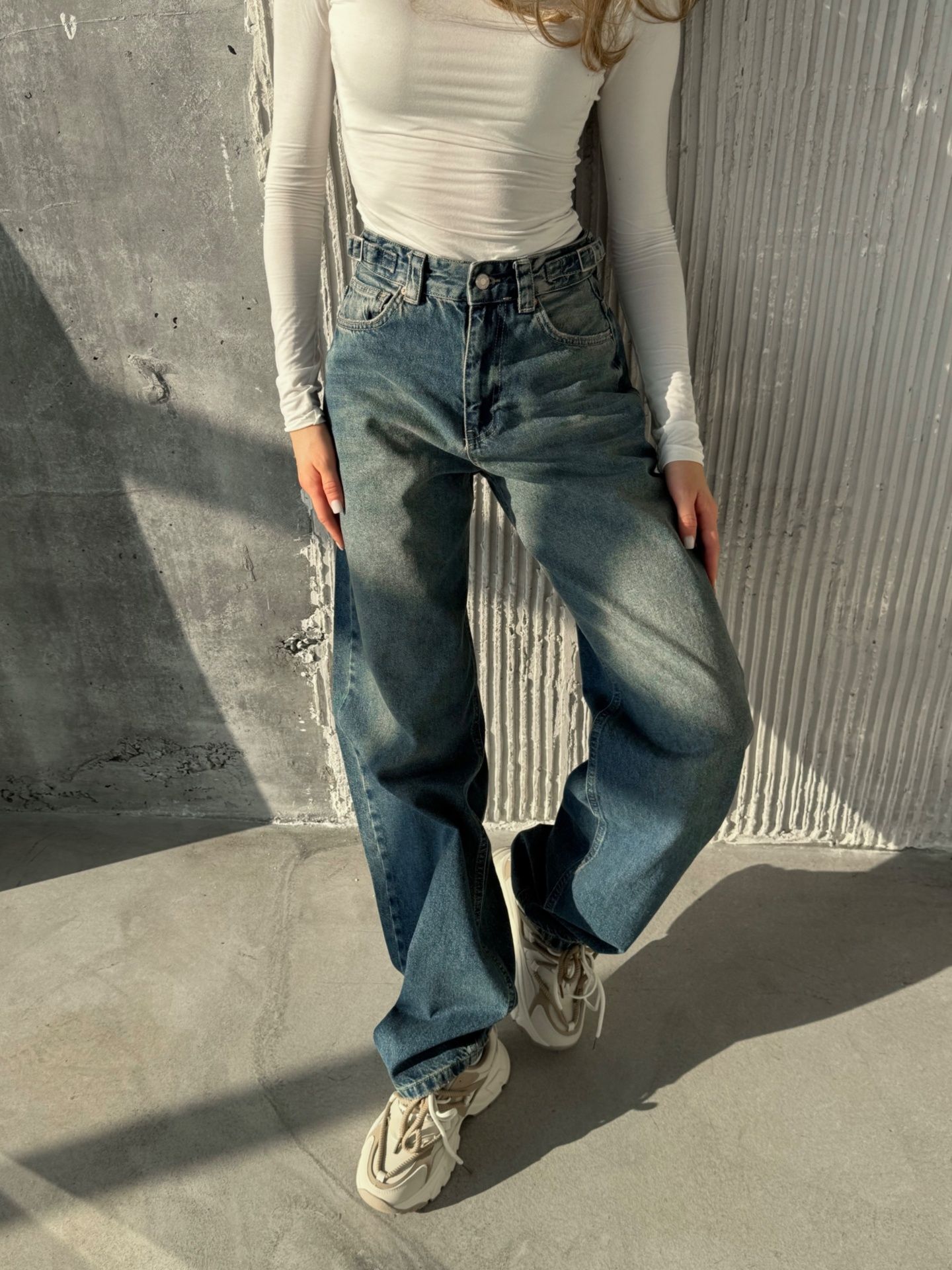 Джинси Wide Leg вінтажні