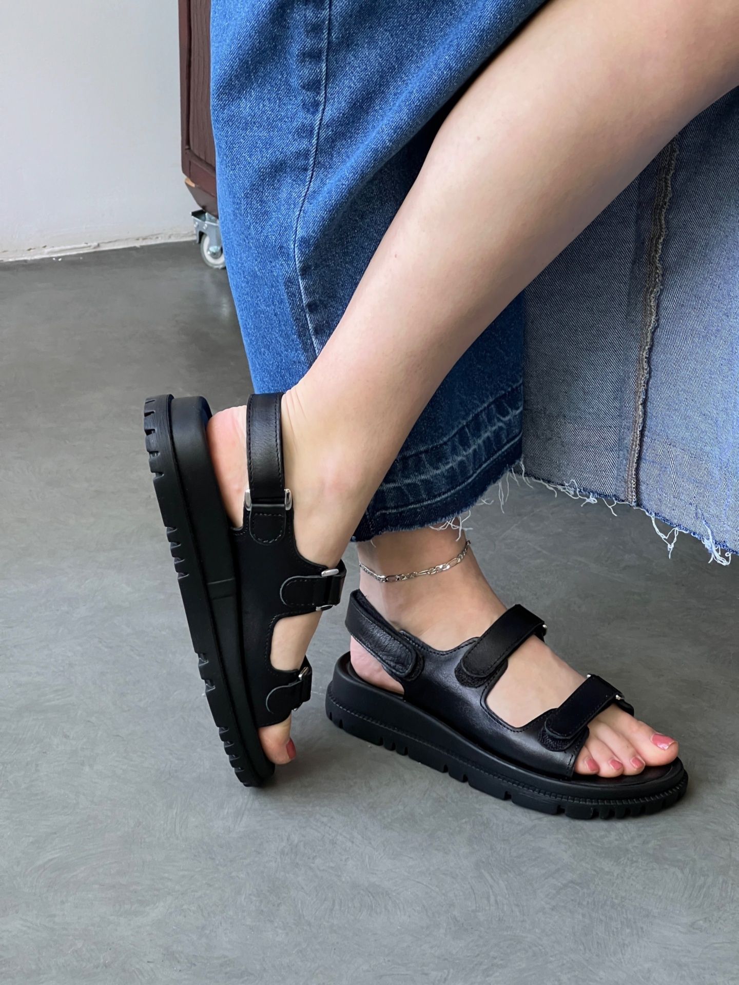 Босоніжки Flavor чорні