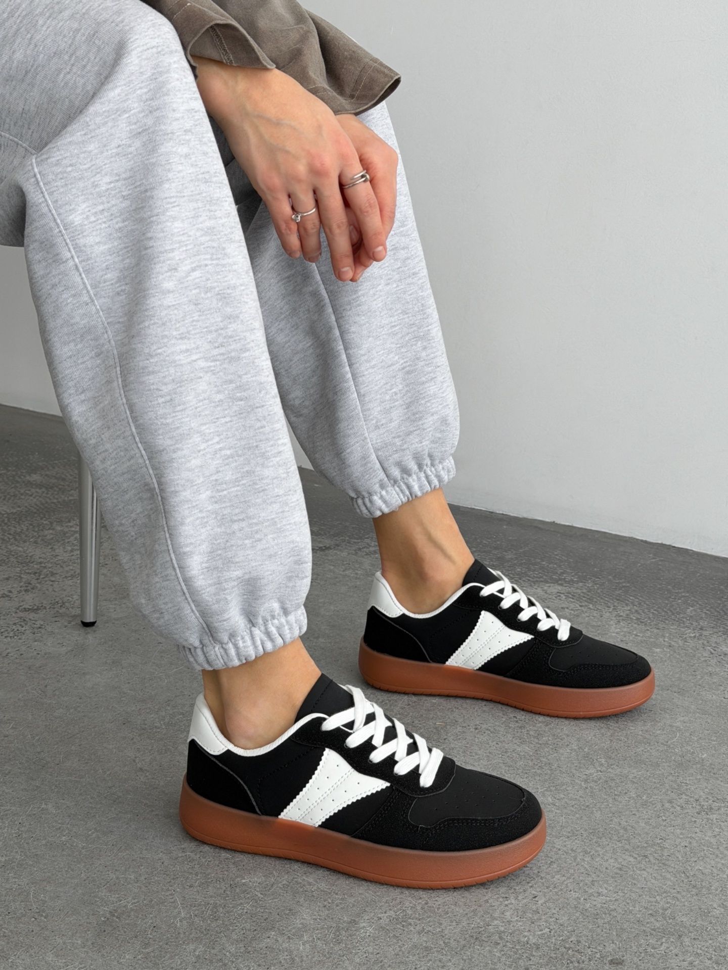 Кеди повсякденні чорні