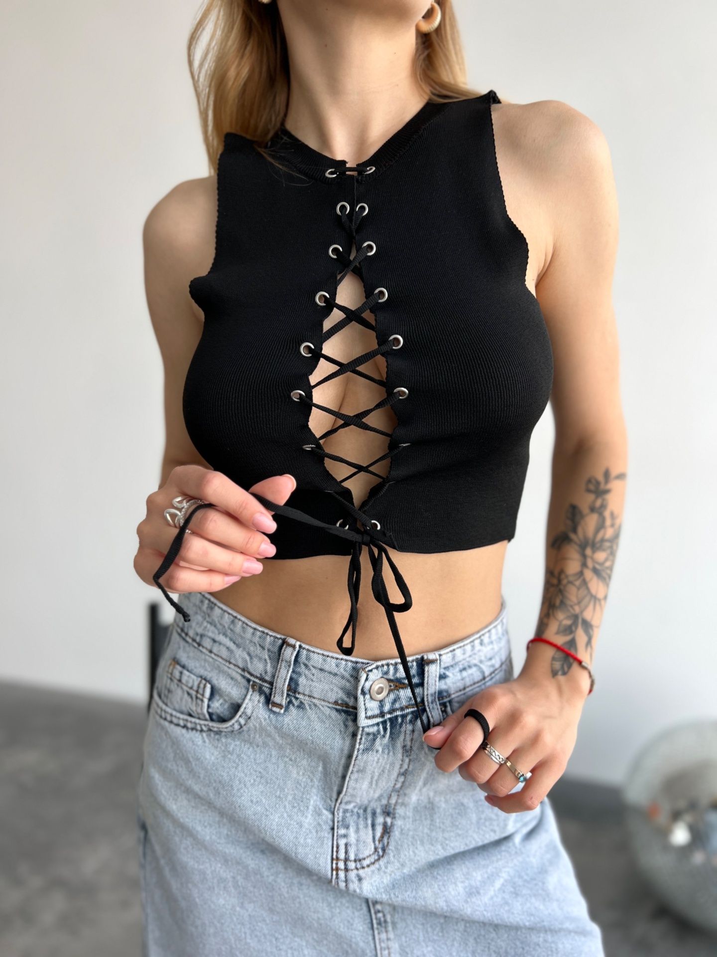 Топ Wherry чорний