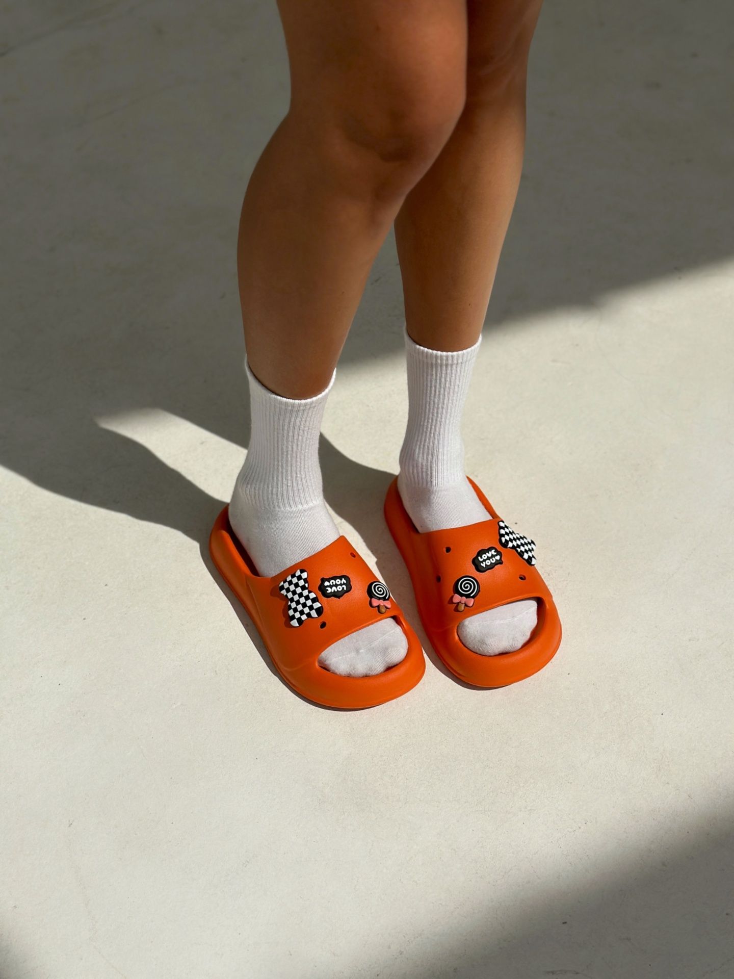 Шльопанці Honeyed помаранчеві