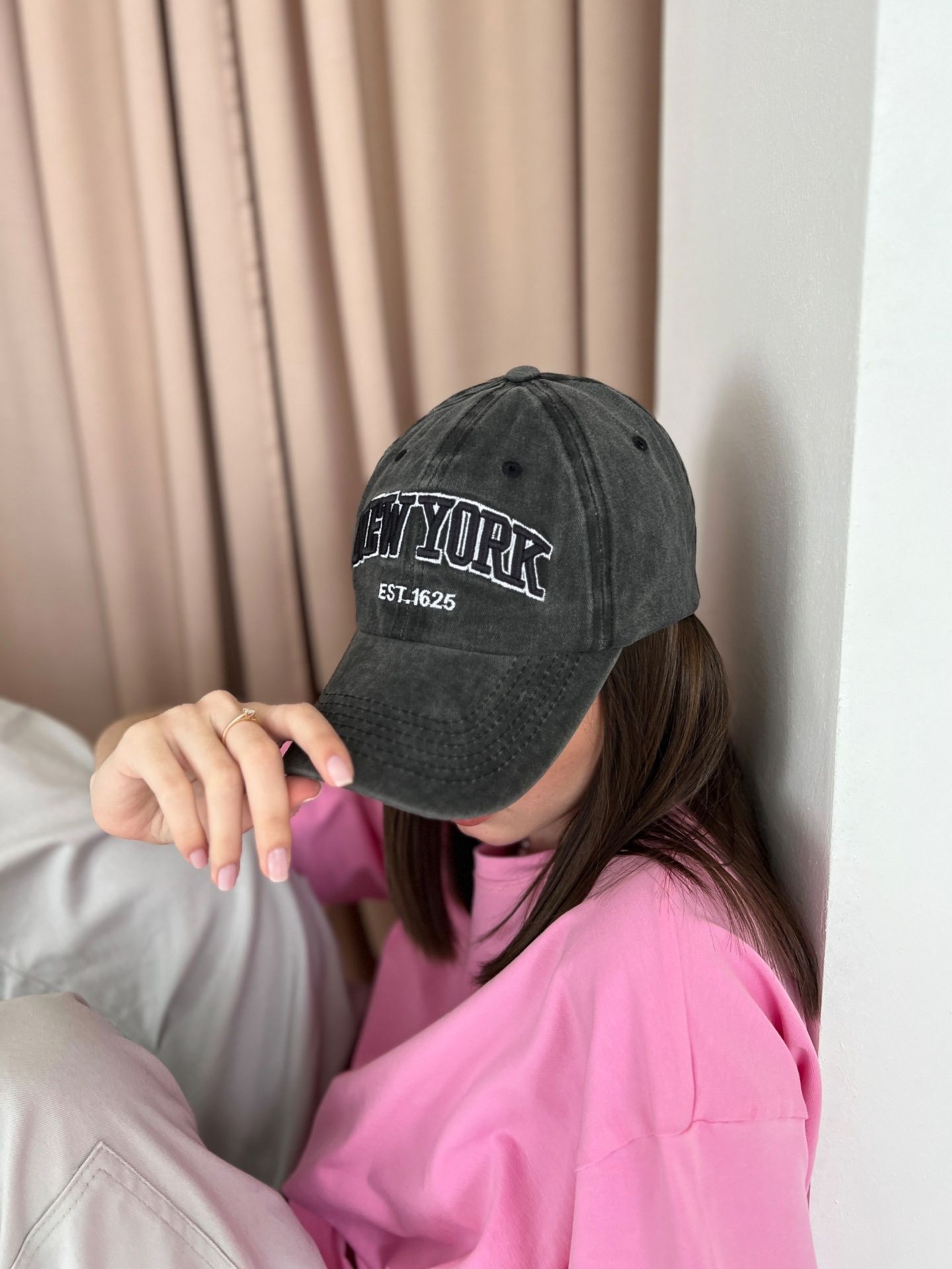 Кепка Scruple темно-сіра